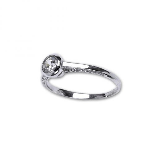 Prsten stříbrný R1443-CZ