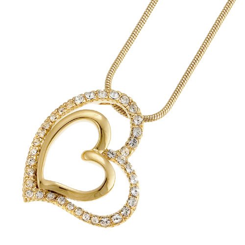 Přívěsek s krystaly Swarovski Oliver Weber Expression Gold