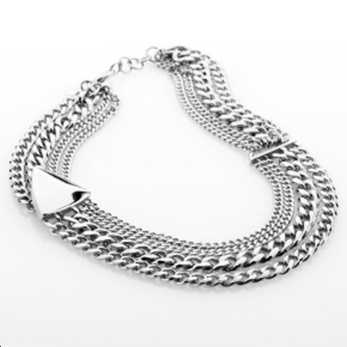 Ocelový náhrdelník Storm Trygo Silver