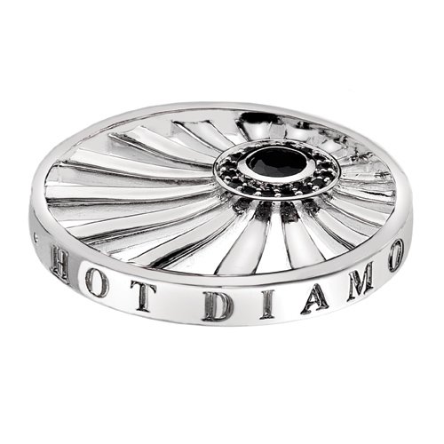 Stříbrný přívěsek Hot Diamonds Emozioni Art Deco Dawn Silver Coin