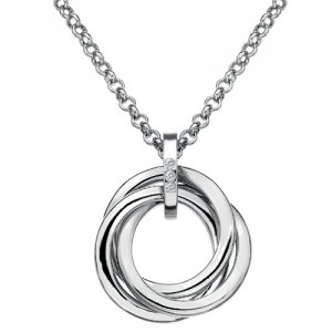 Stříbrný přívěsek Hot Diamonds Trio DP543