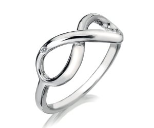 Stříbrný prsten Hot Diamonds Infinity DR144