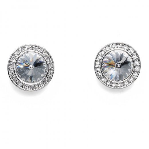 Náušnice s krystaly Swarovski Oliver Weber Coast Crystal 22396-001