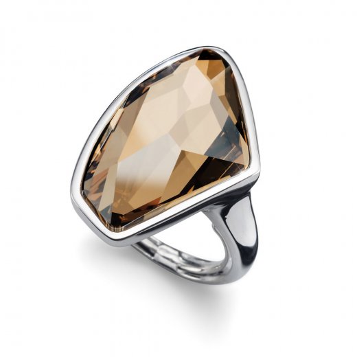 Prsten s krystaly Swarovski Oliver Weber Sovereign 41108