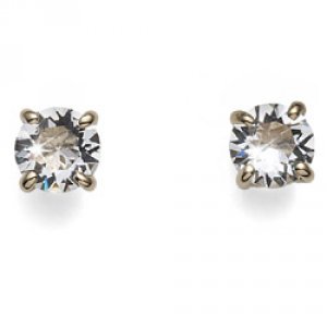 Náušnice s krystaly Swarovski Oliver Weber Brilli 22363RG
