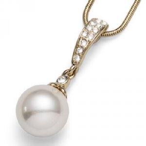 Přívěsek s krystaly Swarovski Oliver Weber Class Gold 11548G