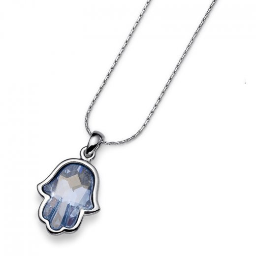 Přívěsek s krystaly Swarovski Oliver Weber Fatima Blue Shade 11569-923
