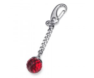 Přívěsek na klíče s krystaly Swarovski Oliver Weber Feng Shui Red 57143-RED