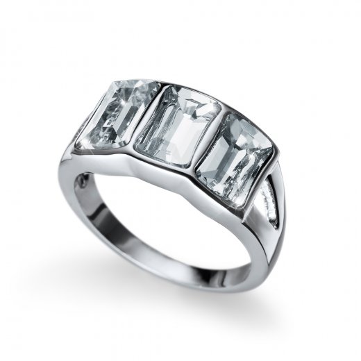 Prsten s krystaly Swarovski Oliver Weber Proud 41127