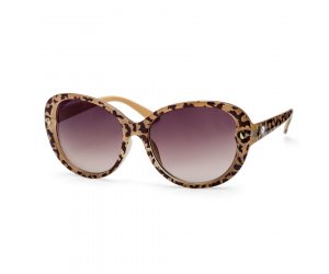 Sluneční brýle Oliver Weber Leopard Brown