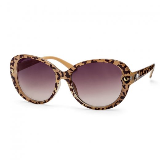 Sluneční brýle Oliver Weber Leopard Brown