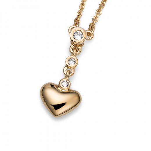 Přívěsek s krystaly Swarovski Oliver Weber Home Gold