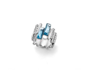 Prsten s krystaly Swarovski Oliver Weber Skyline
