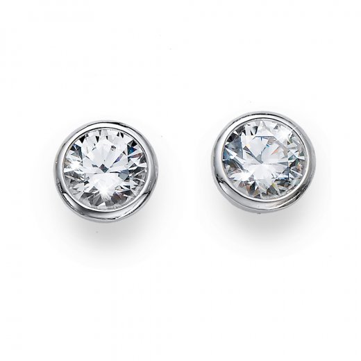 Náušnice s krystaly Swarovski Oliver Weber Basic CZ cry