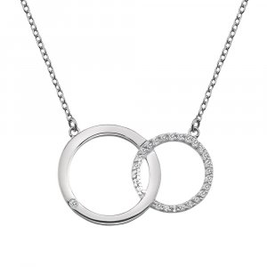 Stříbrný náhrdelník Hot Diamonds Love DN127