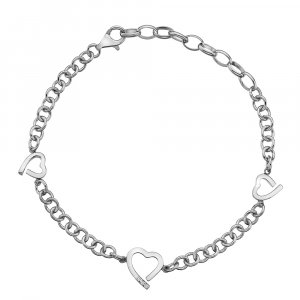 Stříbrný náramek Hot Diamonds Love DL564