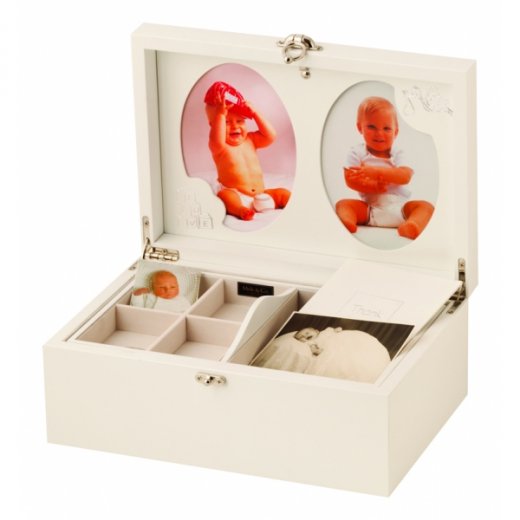 Dřevěná šperkovnice Mele & Co. Baby Memory Box