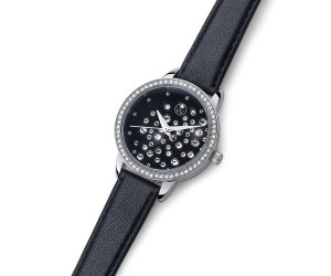 Dámské hodinky s krystaly Swarovski Oliver Weber Stars black