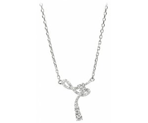 Silver Cat stříbrná náhrdelník se zirkony SC237