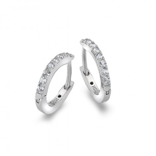 Stříbrné náušnice Hot Diamonds Flora DE581