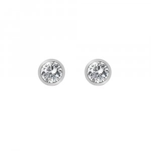 Stříbrné náušnice Hot Diamonds Willow DE584