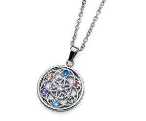 Přívěsek s krystaly Swarovski Oliver Weber Seed multi