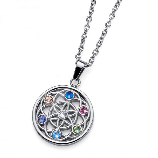 Přívěsek s krystaly Swarovski Oliver Weber Seed multi
