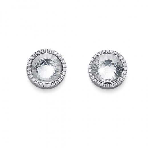 Náušnice s krystaly Swarovski Oliver Weber Joy crystal