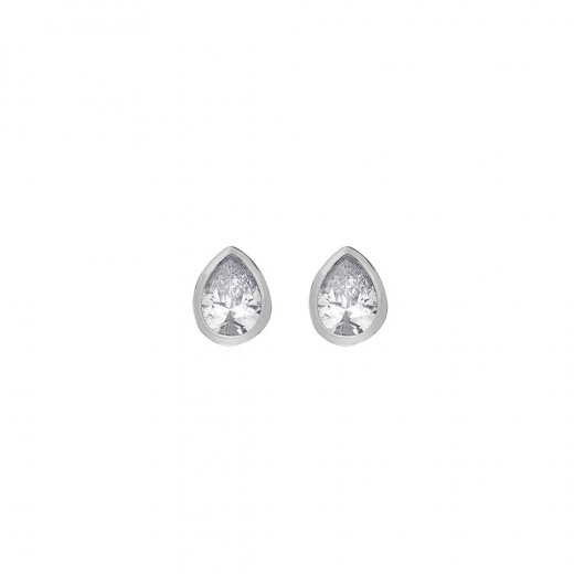 Stříbrné náušnice Hot Diamonds Emozioni Acqua Amore EE038