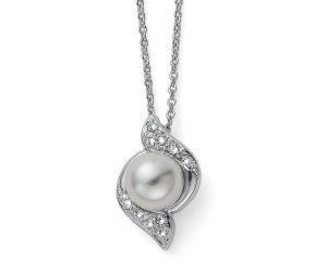 Přívěsek s krystaly Swarovski Bun crystal pearls