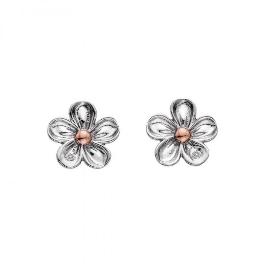 Náušnice Hot Diamonds Forget me not RG DE618