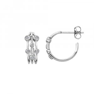 Stříbrné náušnice Hot Diamonds Tender DE641