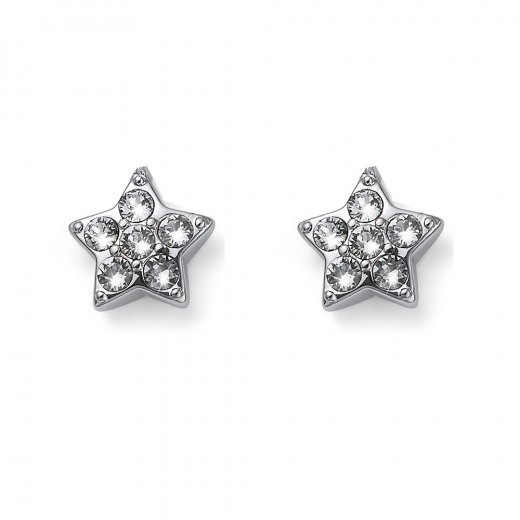 Náušnice s krystaly Swarovski Oliver Weber Speak crystal