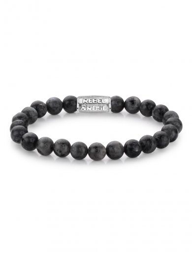 Pánský náramek Rebel & Rose Grey Seduction RR-80026-S-L