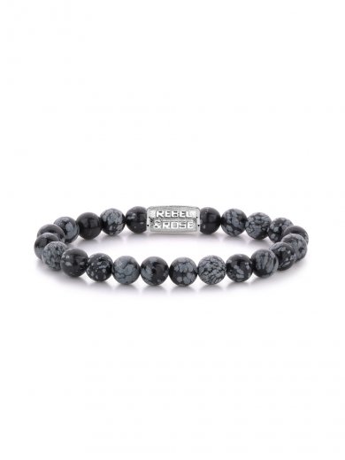 Pánský náramek Rebel & Rose Leopard RR-80062-S-M