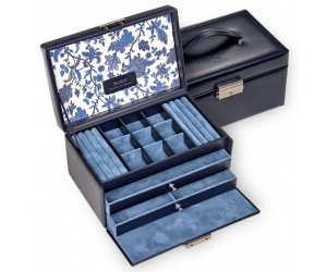 Šperkovnice Sacher Elly / Florage, modrá
