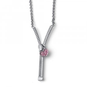 Dětský náhrdelník L.O.L. Surprise Dreamzip se Swarovski krystaly rose L1001 PIN