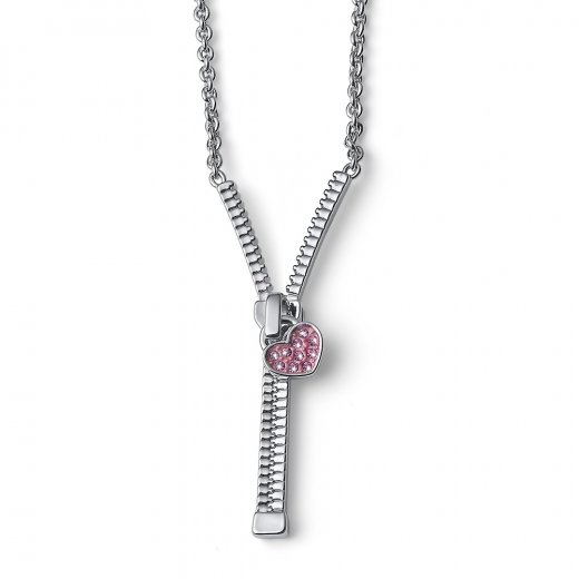 Dětský náhrdelník L.O.L. Surprise Dreamzip se Swarovski krystaly rose L1001 PIN