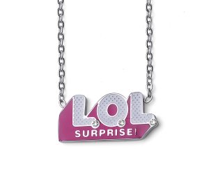 Dětský přívěsek L.O.L Surprise Logo se Swarovski krystaly L1012STLOL
