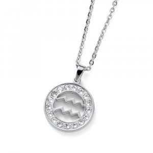 Přívěsek Oliver Weber se Swarovski krystaly Aquarius STE CRY