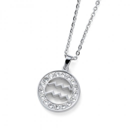 Přívěsek Oliver Weber se Swarovski krystaly Aquarius STE CRY