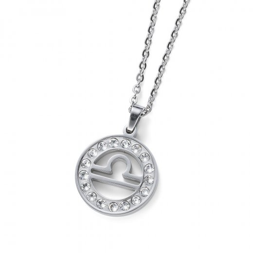 Přívěsek Oliver Weber se Swarovski krystaly Libra STE CRY