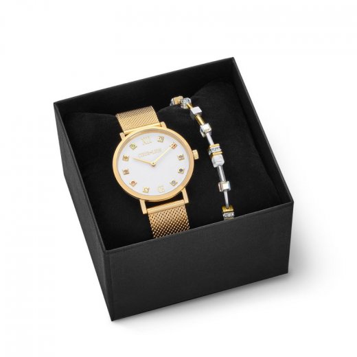 Dárkový set hodinky a náramek COEUR DE LION 7612/53-1614