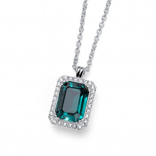 Přívěsek se zirkony Oliver Weber Origin RH emerald