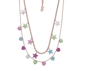 Dětský náhrdelník L.O.L Surprise Star shine se Swarovski krystaly L1014