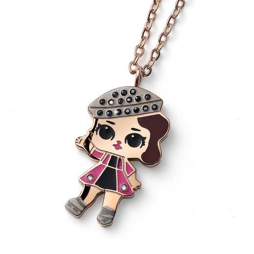 Dětský přívěsek L.O.L Surprise Posh se Swarovski krystaly L1016