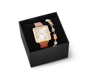 Dárkový set hodinek s náramkem COEUR DE LION 7632/53-1116