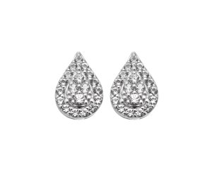 Stříbrné náušnice Hot Diamonds Glimmer DE736