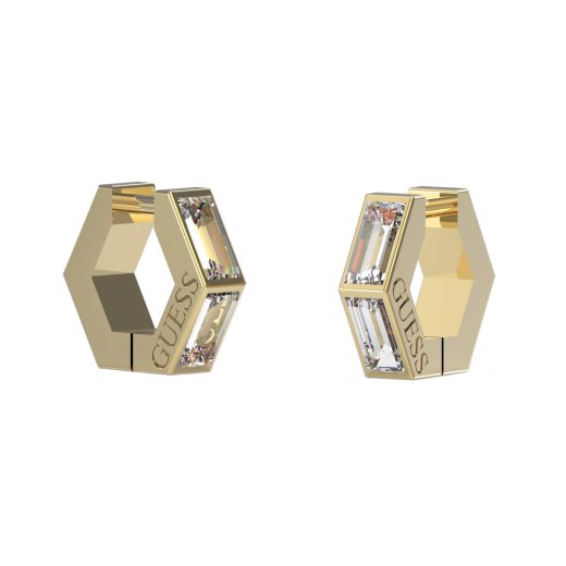 Náušnice GUESS Huggie Me JUBE03133JWYGT