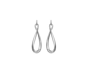 Stříbrné náušnice Hot Diamonds Most Loved DE742
